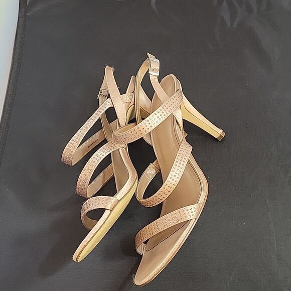 STYLE & CO MULTI-STRAP ADJUSTABLE BUCKLE ANKLE RHINESTONES EMBELLISHMENTS SANDAL - Picture 11 of 11